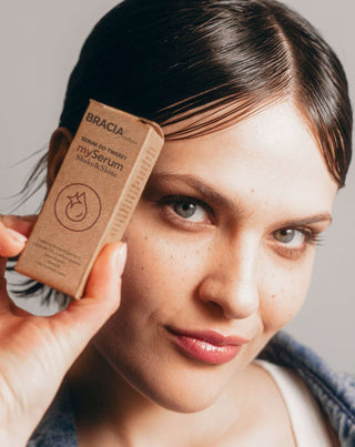Ser de fata iluminator cu vitamina C si scualan Shake&Shine Bracia Mydlarze