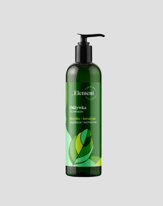 Balsam de netezire și întărire cu cheratină și extract de busuioc Element - 1