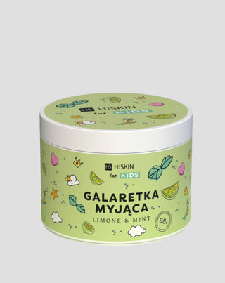 Jeleu de spălat de baie pentru copii verde sweet lime HiSkin for Kids - 1