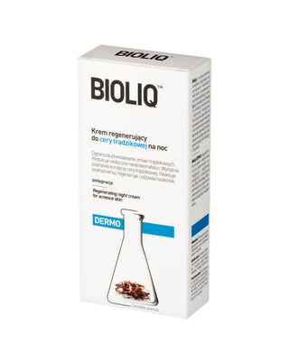 Cremă de noapte regenerantă pentru piele acneică Dermo Bioliq