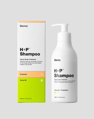 Șampon de cânepă cu probiotice pentru a combate mâncărimea și descuamarea scalpului H+P Dermz - 3