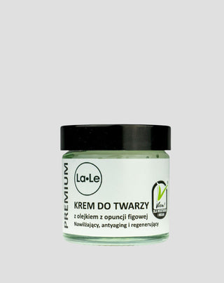 Cremă de față cu ulei de smochine dedicată tenului uscat, obosit, matur La-Le - 1