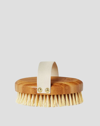 Perie din bambus agave pentru masaj corporal uscat Crystallove - 1