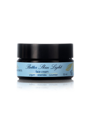 Cremă de față hidratantă cu iaurt și ceramide Better Skin Light Natural Secrets