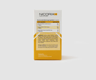 Nicorix comprimate de sprijin pentru renunțarea la fumat fără nicotină 60 capsule