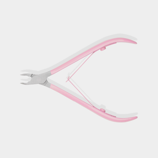 Clește profesional pentru cuticule 3mm cu mâner roz satinat You Beauty