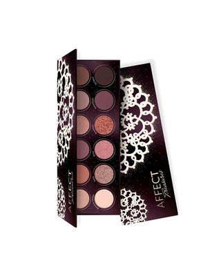 Paleta de farduri de ochi presate Treasures Affect Professional Cosmetics - 1