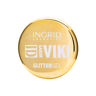 Gel cu brocart platină pentru față și corp 6 ID Viki Gabor Ingrid