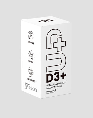 Supliment Up D3+ Vitamina D3 în combinație cu magneziu UP Health Pharma 60 capsule