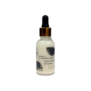 Gel ser facial Peptide cu aur de 23 de carate pentru ten matur La-Le