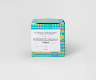 Lumanare de soia, parfum tulbure de bomboane intr-un vas de ceramica Mys