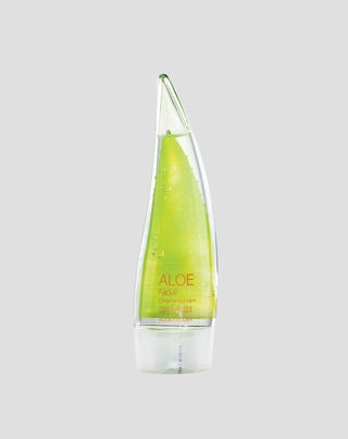 Spumă delicată pentru curățarea pielii feței cu suc de aloe Holika Holika - 1