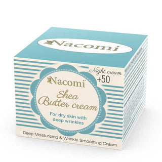Cremă de noapte cu unt de shea și +50 Nacomi tripeptide