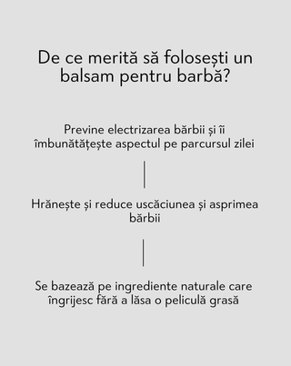 Balsam pentru barbă hrănitor și hidratant cu complexul de uleiuri naturale Monolit - 5