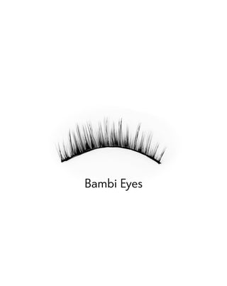 Gene false pe o bandă 2d pentru utilizare repetată Bambi Eyes moi și ușoare Bamm!Lashes - 2