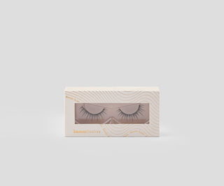 Gene false pe o bandă 2d pentru utilizare repetată Bambi Eyes moi și ușoare Bamm!Lashes