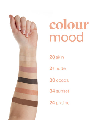 Fard de pleoape Colour mood transparent cu luciu verde-auriu 21 Aurora Paese