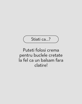 Cremă pentru bucle, pentru stilizarea părului creț, cu extract de in și ovăz – Twisty