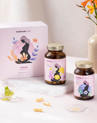 Supliment alimentar care susține dezvoltarea corectă a sarcinii LittleMe trimestrul 2 i 3 Health Labs Care