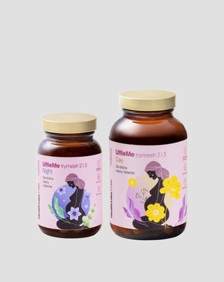 Supliment alimentar care susține dezvoltarea corectă a sarcinii LittleMe trimestrul 2 i 3 Health Labs Care