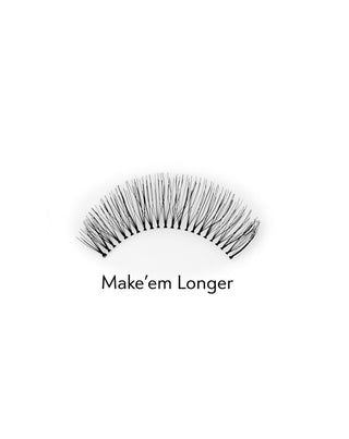 Gene artificiale 2d pentru aplicații multiple pentru un efect natural Make'em Longer Bamm!Lashes - 2