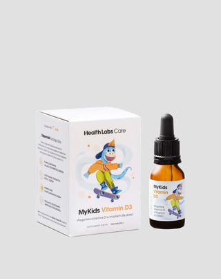 Picături vegane de vitamina D pentru copii MyKids Vitamin D3 Health Labs Care