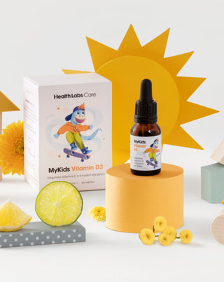 Picături vegane de vitamina D pentru copii MyKids Vitamin D3 Health Labs Care