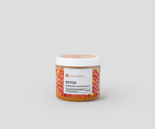 Peeling corporal cu zahăr 100% ulei exfoliant natural Detox Option Natura