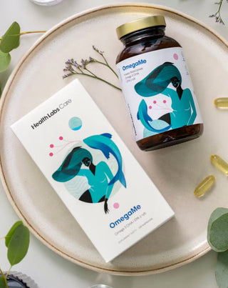 Supliment alimentar cu acizi grași Omega 3 EPA și DHA de la OmegaMe Health Labs Care fish
