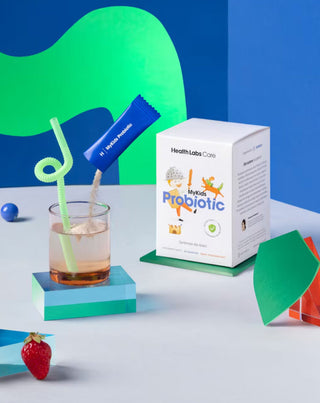 MyKids Probiotic Synbiotic pentru copii, care conține 2 miliarde de bacterii vii Health Labs Care