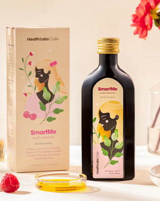 SmartMe Supliment alimentar pentru un tonus mai bun al pielii, cu aromă de zmeură Health Labs Care