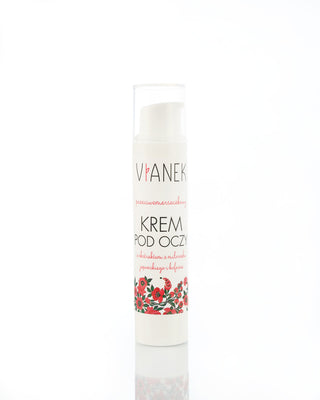 Cremă antirid pentru ochi reduce umflarea și hidratează în profunzime Vianek