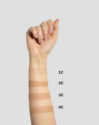 Pudră presată iluminatoare pentru față 1C culoare bej cald Illuminating Paese - 2