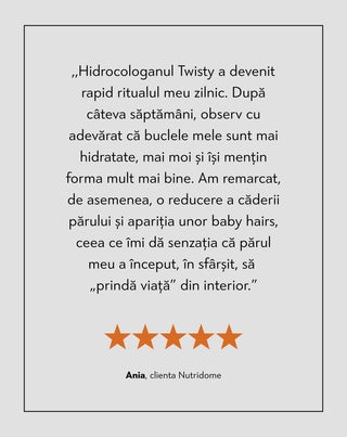 Hidrocolagen de păr cu biotină pentru întărirea și hidratarea părului din interior Twisty 210 g - 5