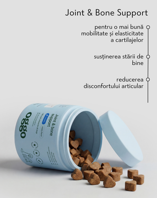 Joint & Bone Support karma suplimentară pentru câini pentru articulații și oase Oggo 180 g - 2