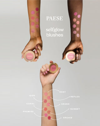 Fard de obraz Selfglow versatil de lungă durată și ușor de utilizat Paese - 2