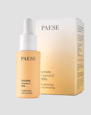 Ser iluminator de față Paese cu vitamina C 10% pentru reducerea ridurilor