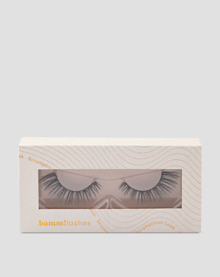 Gene false 2d pe bandă pentru utilizare repetată Scrumptious Look Bamm!Lashes - 1
