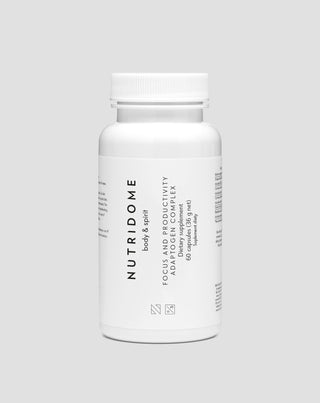 Complex adaptogen pentru concentrare și productivitate Nutridome supliment alimentar 60 capsule_1