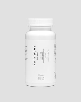 Tablete de ginseng pentru îmbunătățirea memoriei și concentrării Ginseng Nutridome_1