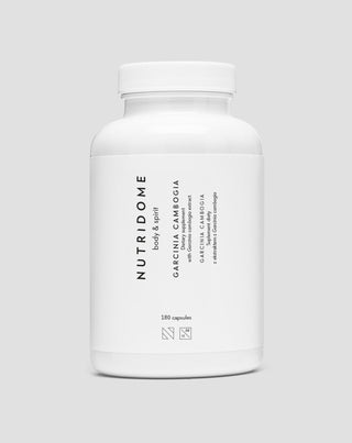 Garcinia Cambogia 1500 mg/zi comprimate de suport digestiv Nutridome 180 capsule - 1