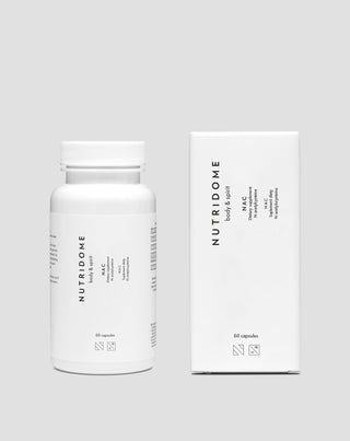 NAC N-acetilcisteină puternic antioxidant regenerare sprijin supliment alimentar Nutridome 60 capsule - 2