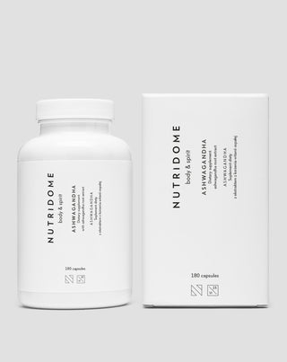 Ashwagandha ginseng indian comprimate de reducere a stresului Nutridome 180 capsule_2