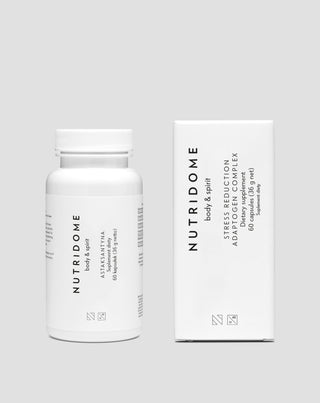 Extract de astaxantină din alge Haematococcus pluvialis pentru colesterol și inflamație Nutridome 60 buc._2