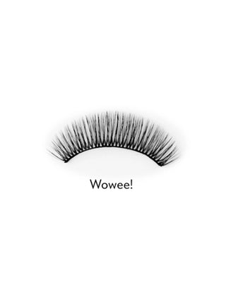 Gene false 2d pentru utilizare repetată, ușor de aplicat Wowee! Bamm!Lashes - 2