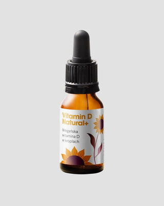Picături vegane de vitamina D3 în Vitamina D Natural + Health Labs Care