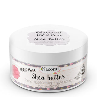 Unt de shea natural vindecător pentru toate tipurile de piele, inclusiv pielea Nacomi predispusă la acnee