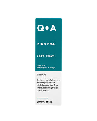 Ser de față cu zinc PCA pentru imperfecțiuni Zinc PCA Facial Serum Q+A