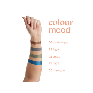 Fard de pleoape mat Colour mood de culoarea piersicii 32 Bloom Paese