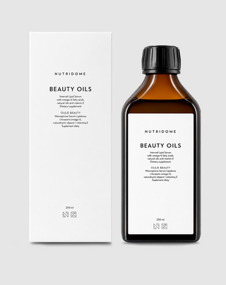 Uleiuri de băut pentru piele cu Omega-6 și vitamina E Beauty Nutridome 250 ml - 6